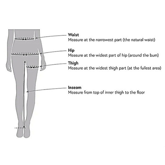 Measuring Guide for Sew Red Items - Picture 2 of 3